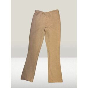 Tuckernuck Bell Botton Pants Sand Soft Casual Pants Site Zipper Size XSmall